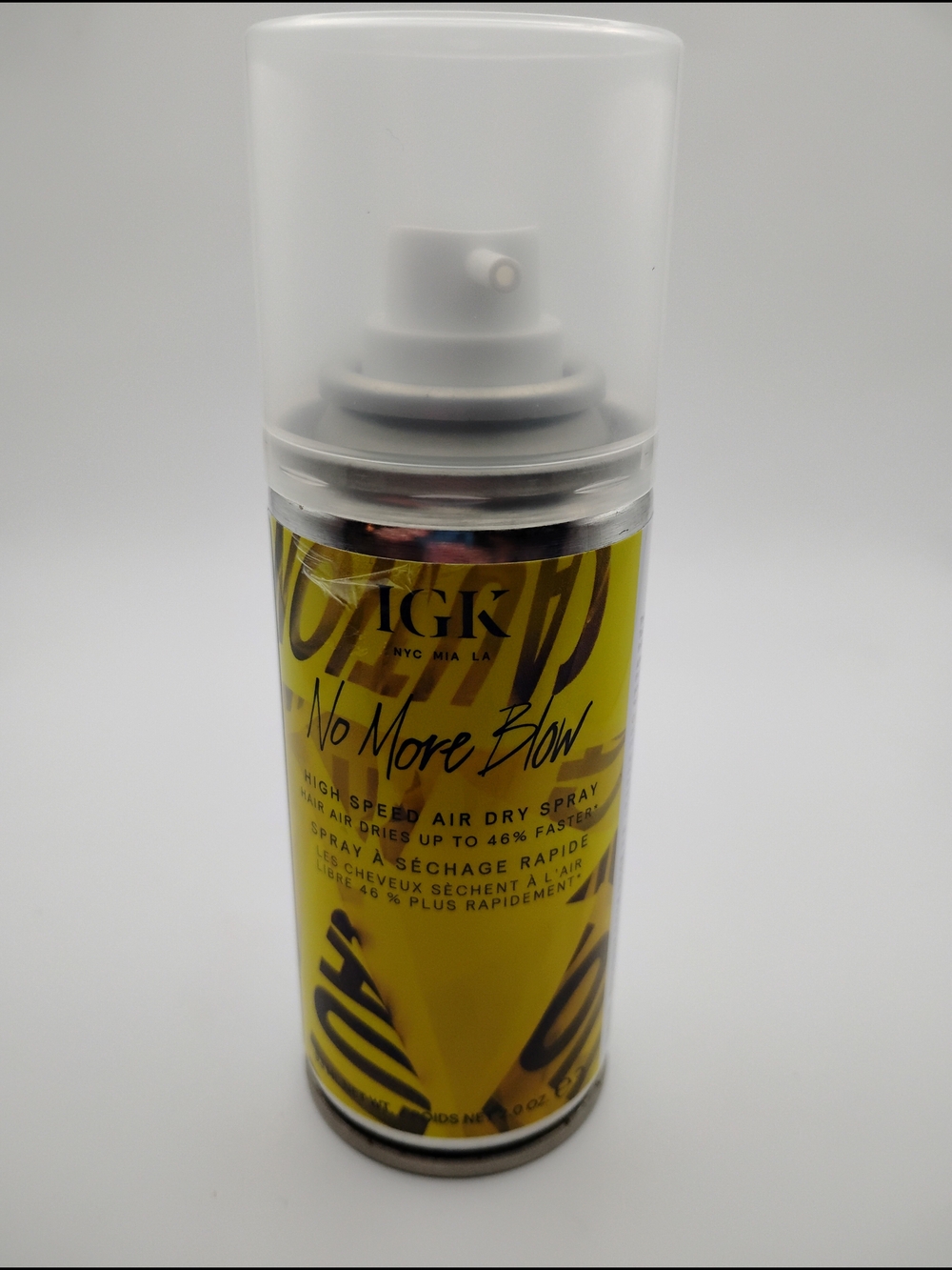 IGK No More Blow High-Speed Air Dry Spray  Brand New DISCONTINUED